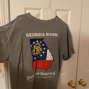 Deep River Ga state flag shirt